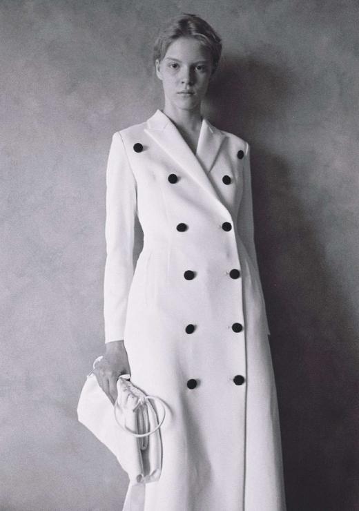 高级质感双排扣风衣 商品图0