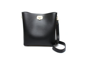 豪麟名鞋奥莱迪嘉女装牛皮革手袋TWPB12LL211黑色  原价1660元