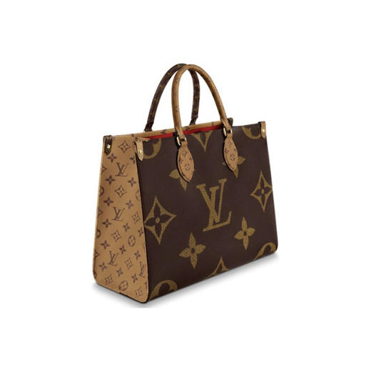 【预定款】路易·威登 LOUIS VUITTON  OnTheGo MM 托特包 通勤包 经典老花配色 中号 手提单肩/肩挎包 M45321 商品图1