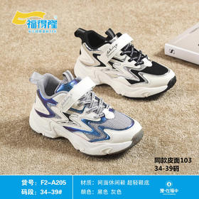 福得隆春季新款双网205  28-33 34-39码 (同款皮面103  28-33  34-39码）