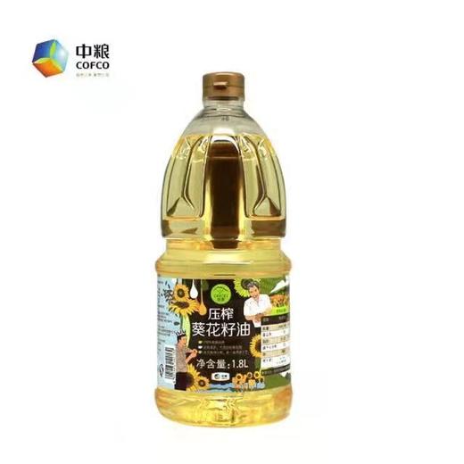 中粮初粹葵花油1.8L 商品图0