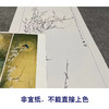 【四条屏】李晓明工笔画白描底稿《梅兰竹菊》临摹勾线花鸟线稿KA32 商品缩略图2