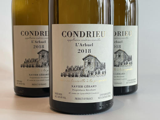 吉拉德泽维尔酒庄孔德里约干白葡萄酒2018 Condrieu L’Arbuel white Xavier Gérard 2018 商品图0
