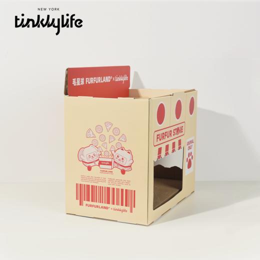 Tinklylife便利店猫抓板 Furfurland联名款（简易拼装款-建议12斤以内猫咪使用） 商品图3
