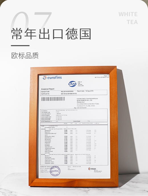 2014年 老白茶饼茶 300克 商品图9