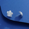 子佩集S990银【木芙蓉】耳钉【QFES021】花丝2111 商品缩略图2