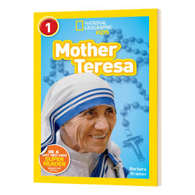 美国国家地理分级阅读读物 特蕾莎修女 英文原版 National Geographic Kids Readers L1 Mother Teresa 英文版 进口书