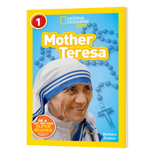 美国国家地理分级阅读读物 特蕾莎修女 英文原版 National Geographic Kids Readers L1 Mother Teresa 英文版 进口书 商品图0