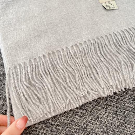 桑坡羊绒基础款纯色围巾 下单备注颜色~ 商品图4