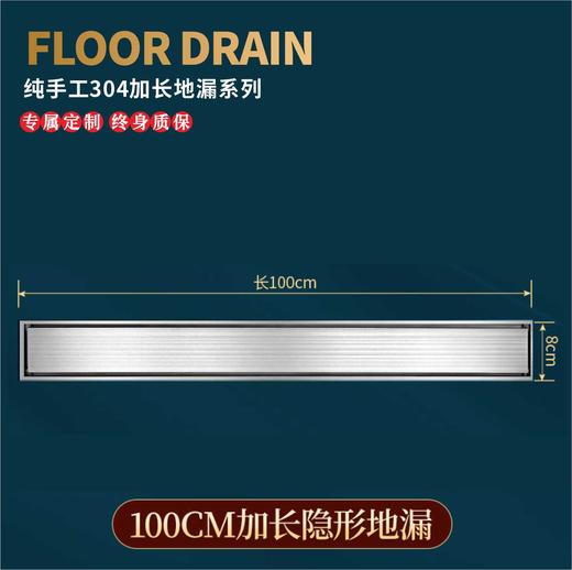 SQ：5190 8×100隐形地漏 商品图0