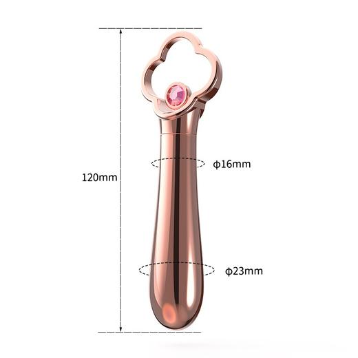 【价格直降 隐蔽便携】私享玩趣琴海之心小金棒按摩跳蛋 便携震动棒 商品图5