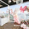 粉色系鲜花气球生日布置 商品缩略图0
