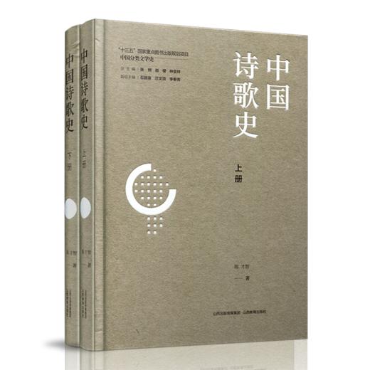 正版 中国诗歌史上下两册 中国分类文学史 诗歌 陈才智著 商品图0