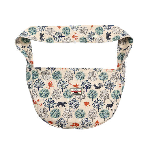 HUJI祤集Hobo斜挎包插画动物小树林 商品图5