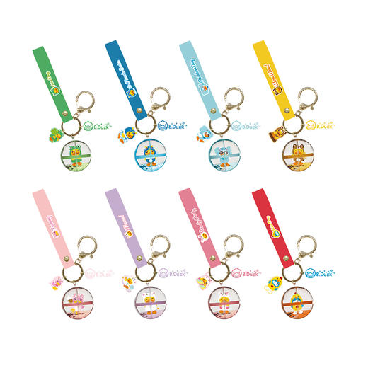 萌奇B.DUCK“PLAY FUN”水晶挂饰系列盲袋M19122A12006时尚盲盒装饰挂件 商品图4