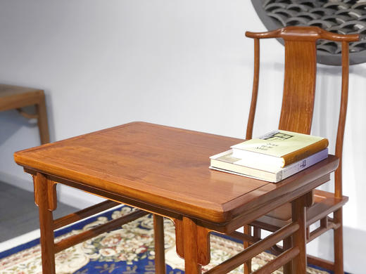 红桥红  家具严选  缅甸花梨（大果紫檀）【88拍卖款小书案两件套】 商品图4