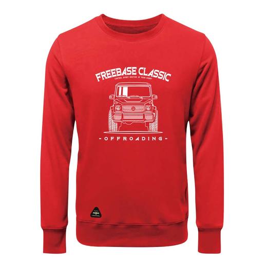 男士合体版型毛圈套头卫衣奔驰大G简约线条印花图案休闲长袖衫型 NMT-1772 商品图3