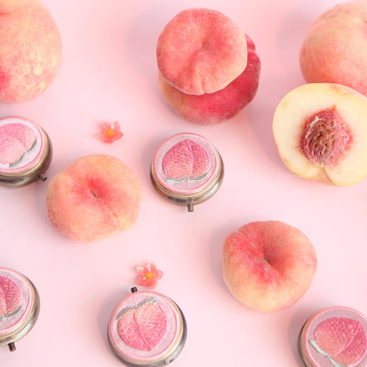 水蜜桃香膏女士持久留香固体香水桃子味人间蜜桃少女果香情人节女生 商品图3