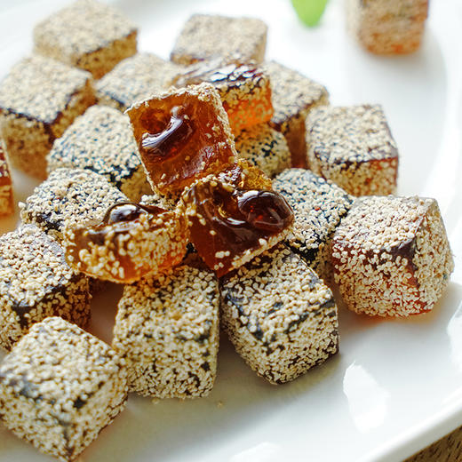 【拍1发6】爆浆陈皮糖 陈皮果粒 陈皮夹心果酱 软糯Q弹 酸甜带咸 一口难忘100g/袋【百兹】 商品图3