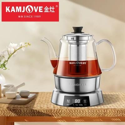 金灶 E85养生壶 双内胆蒸煮两用 0.8L/800W 尺寸16*23cm 商品图1