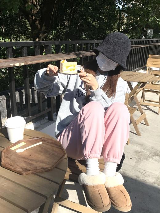 【特价款】河南桑坡男款 女款 儿童款 薄底星拖/厚底 拖鞋羊皮毛一体雪地靴 35-44码 商品图10