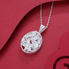 子佩集S990银【结香】吊坠【QFDZ017】(不含链)花丝2111