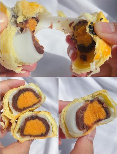 港苔滋味网红多味蛋黄酥（2盒，6枚装每盒） 商品图0