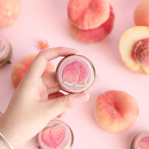 水蜜桃香膏女士持久留香固体香水桃子味人间蜜桃少女果香情人节女生 商品图2