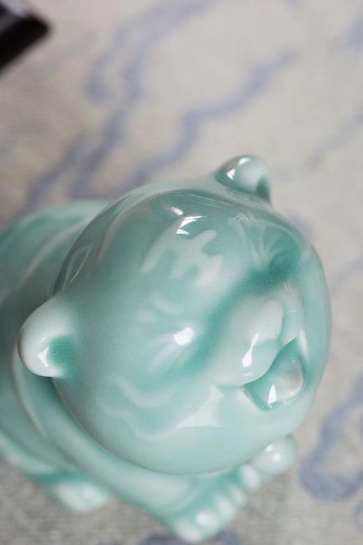 萌虎下山摆件+茶叶罐 商品图4