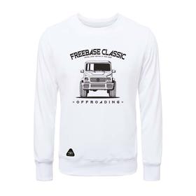 男士合体版型毛圈套头卫衣奔驰大G简约线条印花图案休闲长袖衫型 NMT-1772