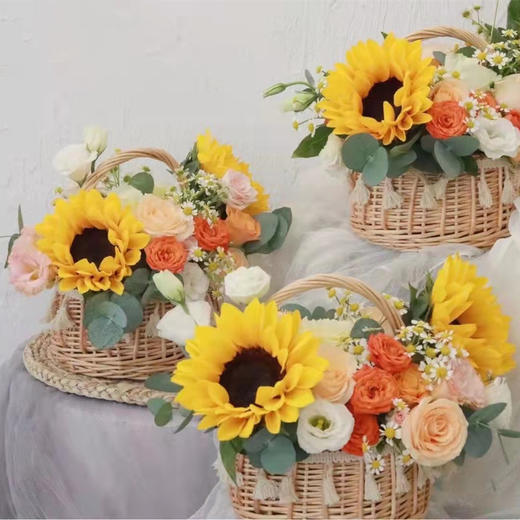 12月温暖花艺课丨鲜花花篮（本次地址：上海瑞雅名品） 商品图3