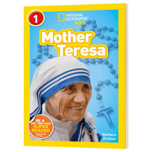 美国国家地理分级阅读读物 特蕾莎修女 英文原版 National Geographic Kids Readers L1 Mother Teresa 英文版 进口书 商品图3