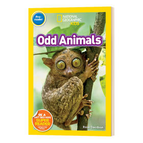 美国国家地理分级读物 奇怪的动物 英文原版 National Geographic Kids pre-Readers Odd Animals 英文版 进口英语书籍