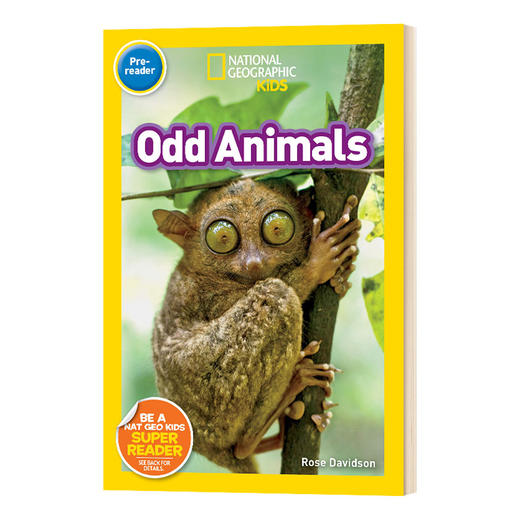 美国国家地理分级读物 奇怪的动物 英文原版 National Geographic Kids pre-Readers Odd Animals 英文版 进口英语书籍 商品图0