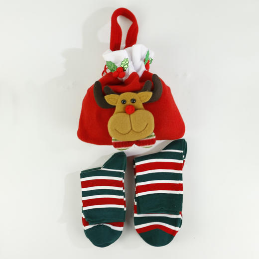 【49元6双】男/女丨条纹精梳棉袜子中长筒袜子男女袜子 【822205/821201】 商品图0