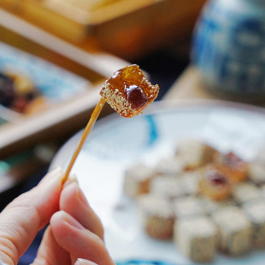 【拍1发6】爆浆陈皮糖 陈皮果粒 陈皮夹心果酱 软糯Q弹 酸甜带咸 一口难忘100g/袋【百兹】 商品图4