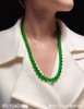 老坑玻璃帝王绿珠链 【81-1040412】具体价格微信咨询 商品缩略图4