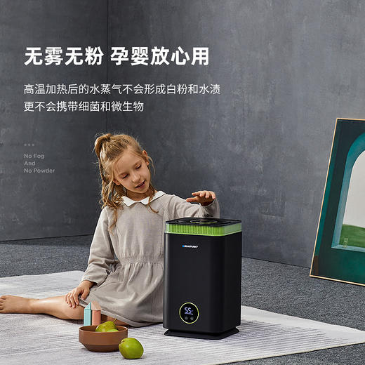 【纯净加湿 温而不燥】蓝宝热蒸发无雾加湿器BP-S10 孕妇婴儿家用 卧室纯净非冷蒸发 空气杀jun大容量 商品图3