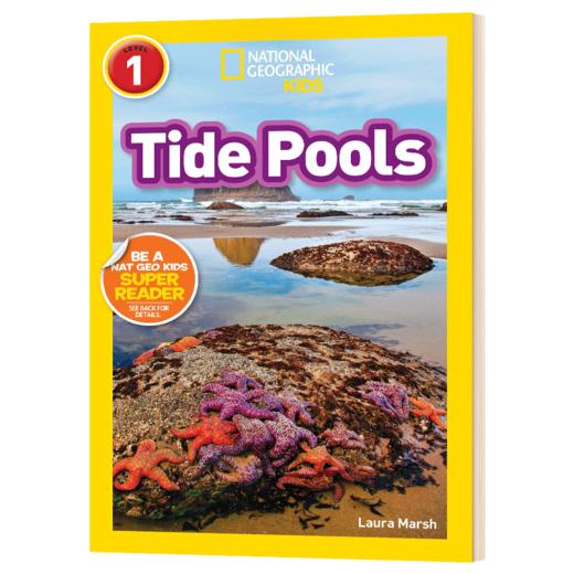美国国家地理分级阅读读物 潮汐地 英文原版 National Geographic Kids Readers L1 Tide Pools 英文版 进口英语书籍 商品图3