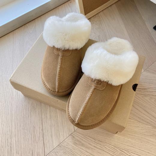 【特价款】河南桑坡男款 女款 儿童款 薄底星拖/厚底 拖鞋羊皮毛一体雪地靴 35-44码 商品图5