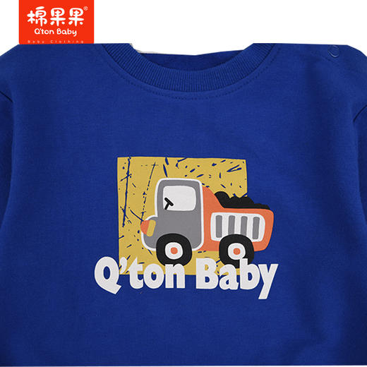 商场同款棉果果春季男童圆领套头卫衣M112180222060 商品图1