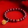 紫金砂蜜蜡手串手链 10mm 朱砂手串红色红手链 首饰饰品礼物 商品缩略图0
