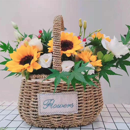 12月温暖花艺课丨鲜花花篮（本次地址：上海瑞雅名品） 商品图2