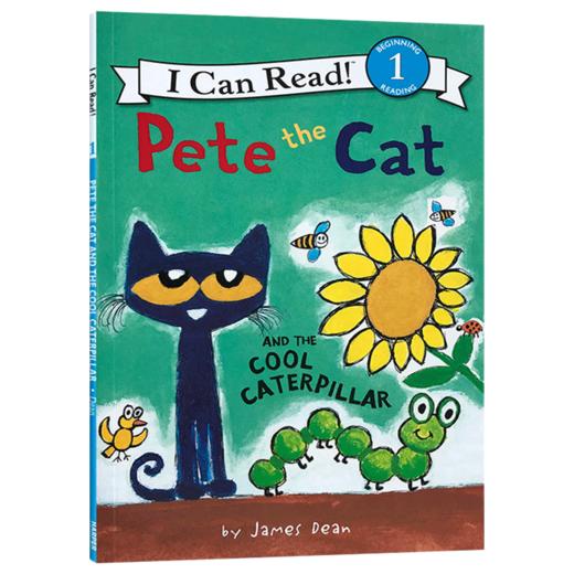 皮特猫和毛毛虫 英文原版绘本 Pete the Cat and the Cool Caterpillar I Can Read Level 1 幽默图画故事 英文版 进口书 商品图3