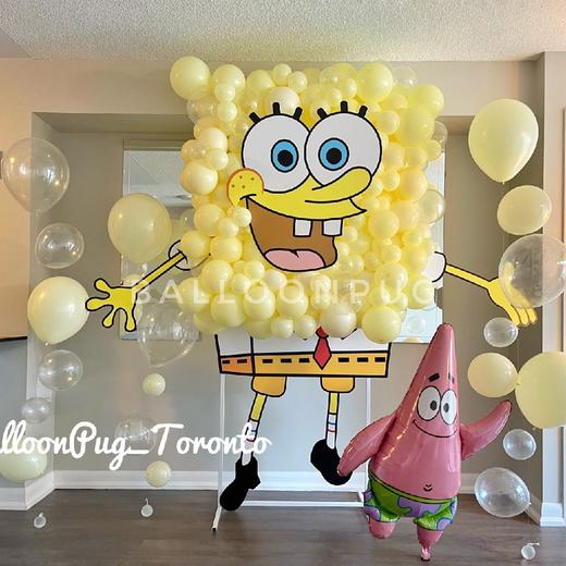 海绵宝宝气球布置 商品图0