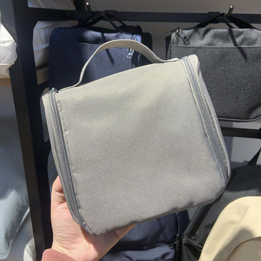 【方形化妆包】简约化妆包无印风格学生化妆品小包便携旅行手提式洗漱收纳包 商品图3