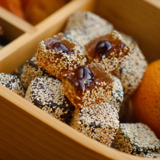 【拍1发6】爆浆陈皮糖 陈皮果粒 陈皮夹心果酱 软糯Q弹 酸甜带咸 一口难忘100g/袋【百兹】 商品图2