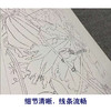 【四条屏】工笔画白描底稿竹子荷花临摹勾线花鸟线稿TP04 商品缩略图4