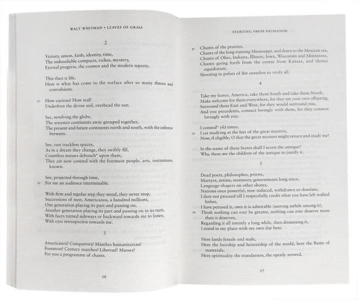 草叶集 英文原版 经典诗歌 Leaves of Grass Alma Classics Great Poets 惠特曼 Walt Whitman 英文版原版书籍 进口英语文学书 商品图2