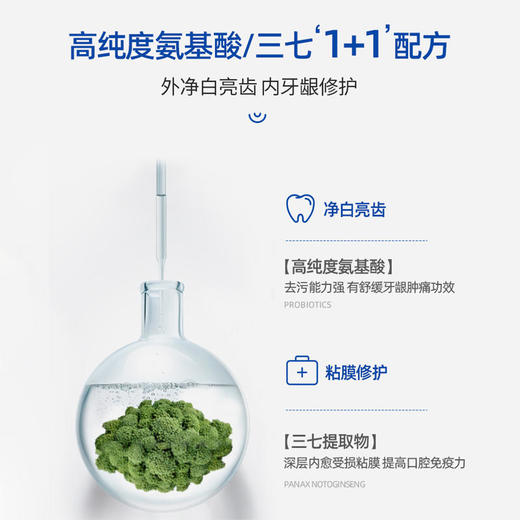 【盘龙云海】氨基酸护龈牙膏清爽劲爆纳米级生物技术优质氨基酸洁净更护齿牙齿更健康 商品图3